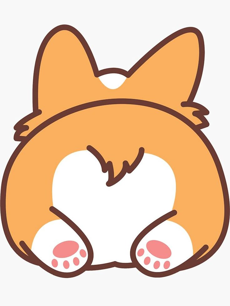 Cute Corgi Illustration